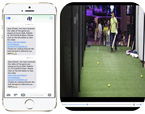 Leverage Cric-Avatar Cricket Simulator is compatible with Video to Message