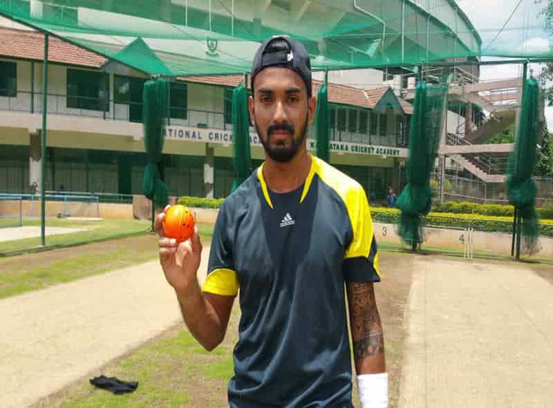 K.L. Rahul testimonial